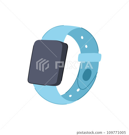 sport smart watch cartoon vector illustration sport smart watch cartoon vector illustration 109771005