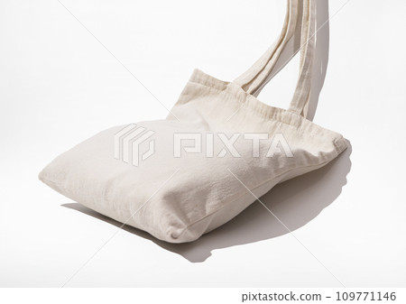 Eco tote bag. Natural textile shopper, totebag 109771146