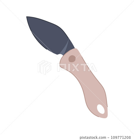 blade knife camping cartoon vector illustration 109771208