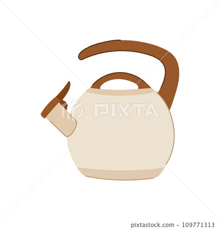 kitchen kettle cartoon vector illustration 109771313