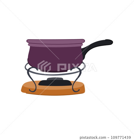 bread fondue cartoon vector illustration 109771439