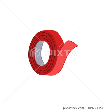 torn duct tape cartoon vector illustration 109771451