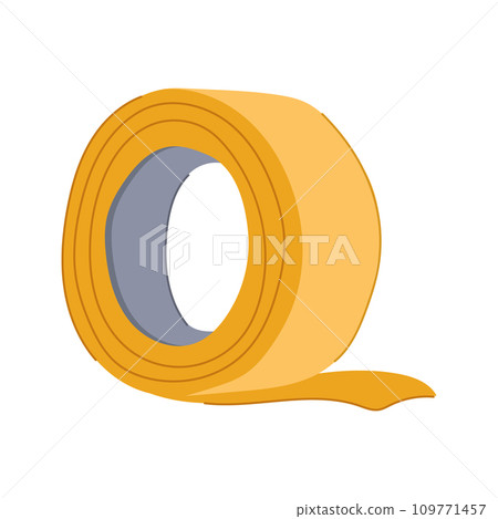 cut duct tape cartoon vector illustration 109771457