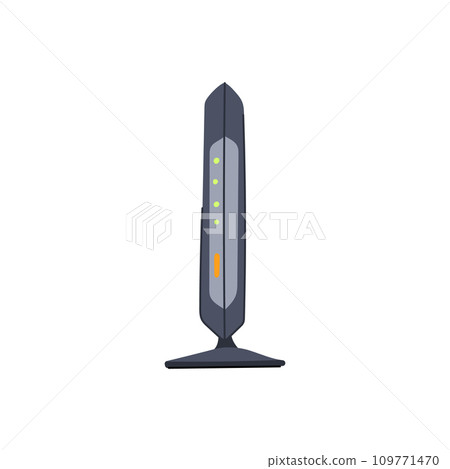 technology dsl modem cartoon vector illustration technology dsl modem cartoon vector illustration 109771470