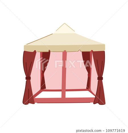 trade tent garden cartoon vector illustration trade tent garden cartoon vector illustration 109771619