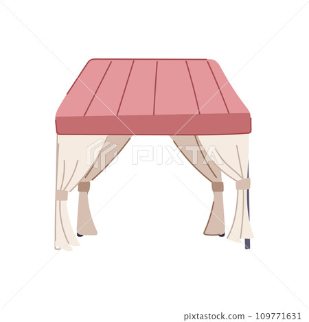 mockup tent garden cartoon vector illustration mockup tent garden cartoon vector illustration 109771631