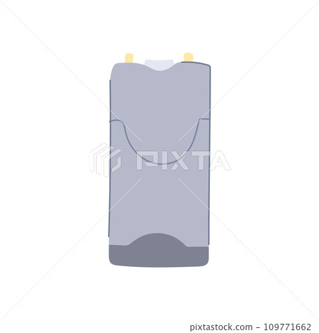 police taser gun cartoon vector illustration 109771662