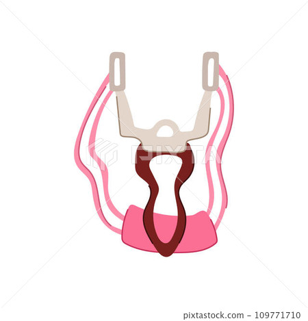 shot slingshot cartoon vector illustration 109771710
