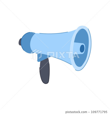 loud megaphone cartoon vector illustration loud megaphone cartoon vector illustration 109771795