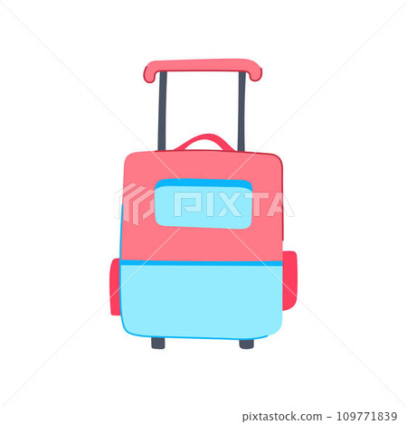 open kid luggage cartoon vector illustration 109771839
