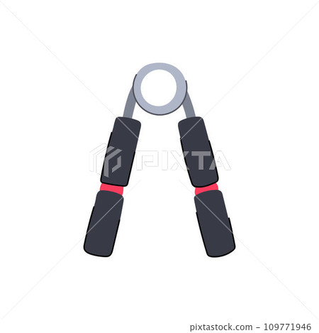 training expander hand cartoon vector illustration training expander hand cartoon vector illustration 109771946