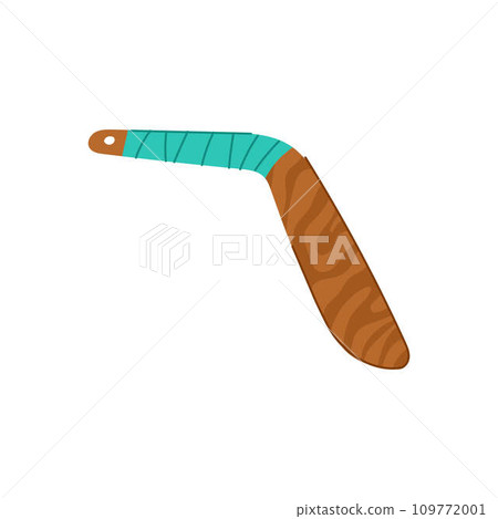 logo boomerang cartoon vector illustration 109772001