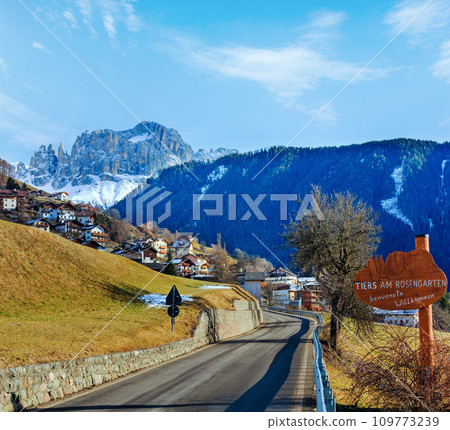 Mountain Tiers village (Italy). Mountain Tiers village (Italy). 109773239