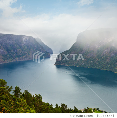 Stegastein Viewpoint view, Aurland, Norway 109773271