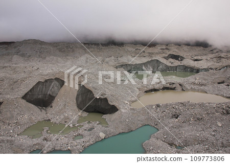 Part of the Ngozumpa Glacier, largest glacier in Nepal. 109773806