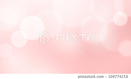 Abstract background with bokeh light effect. Blurred shiny circles on pink backdrop. Elegance banner template for Valentines or Mothers Day Abstract background with bokeh light effect. Blurred shiny circles on pink backdrop. Elegance banner template for Valentines or Mothers Day 109774258