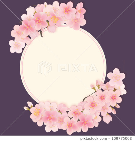 Somei Yoshino cherry blossom frame material 109775008