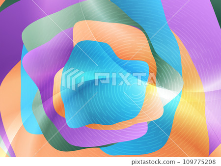 Abstract concept futuristic geometric art background 109775208