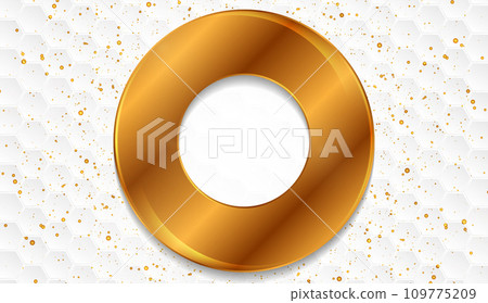 White and golden shiny sparkling geometric background White and golden shiny sparkling geometric background 109775209