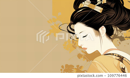 和服形狀的女人 和服形狀的女人 109776446