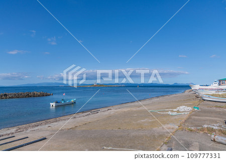 View of Omasaki, the northernmost point of Honshu 109777331