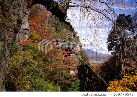 Autumn leaves at Shakunji Temple 109779572