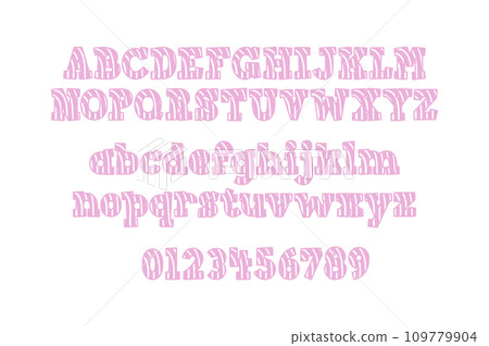 Versatile Collection of Valentine Numbers and Alphabet Letters for Various Uses 109779904