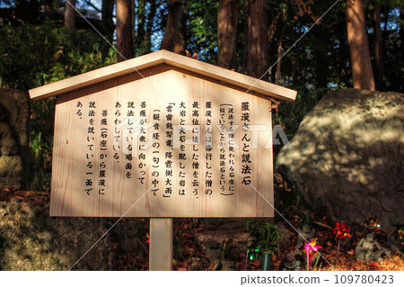 滋賀縣大津市西教寺院內的羅漢和講經石 109780423