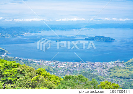 [Scenery from Takeyama Observation Deck] Xian-Shimosho, Suooshima-cho, Oshima-gun, Yamaguchi Prefecture 109780424