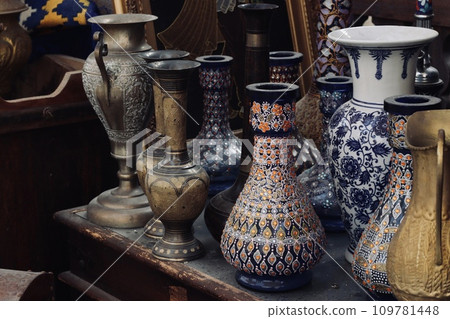 Landscape with ceramic plates Landscape with ceramic plates 109781448