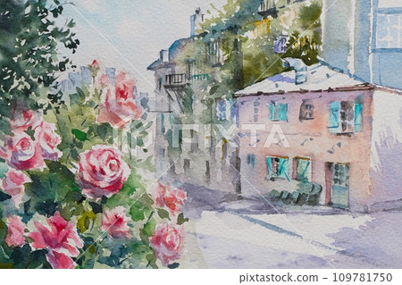 Streets of Montmartre, Paris Streets of Montmartre, Paris 109781750