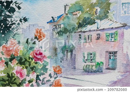 France Paris cityscape Montmartre 109782080