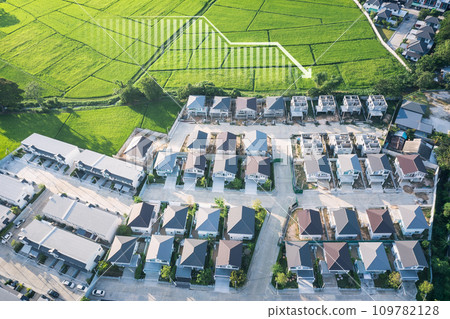 Land or real estate with business concept in Chiang Mai of Thailand. Land or real estate with business concept in Chiang Mai of Thailand. 109782128