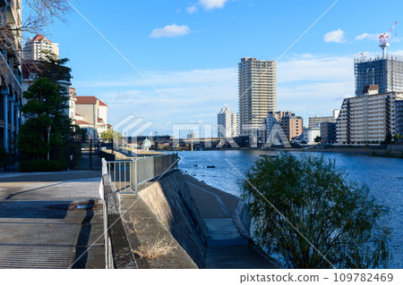 Hankyu Imazu Line Rail Bridge 109782469
