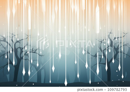 AI-generated content. Icicles - Generative AI 109782793