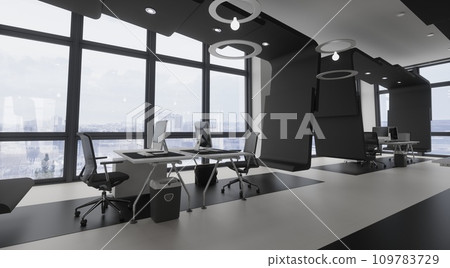 Modern office space 109783729