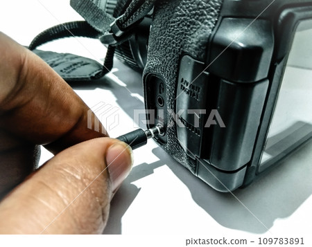A picture of dslr A picture of dslr 109783891