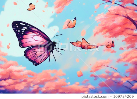 butterflies dancing in the sky butterflies dancing in the sky 109784209
