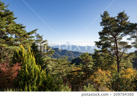 從昇仙峽索道山頂眺望 109784380