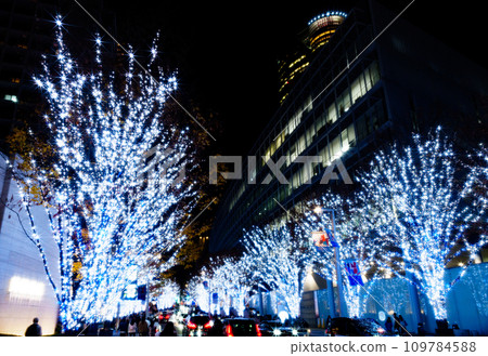 Keyakizaka Illumination 2023 is the winter scenery of Roppongi [Night view spot in Tokyo] 109784588