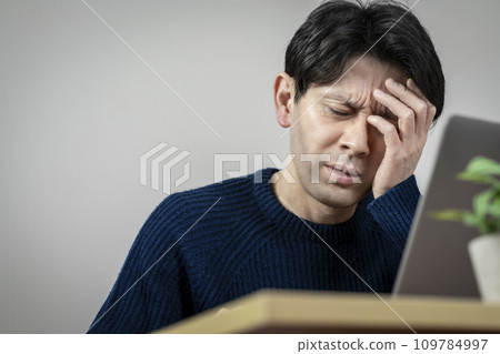 男人身體不好，頭痛 109784997