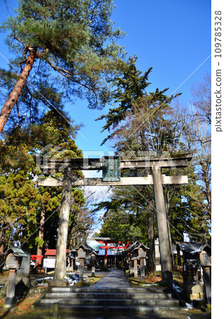 參拜福島縣會津若松市海陽町的能量景點海陽國神社 109785328