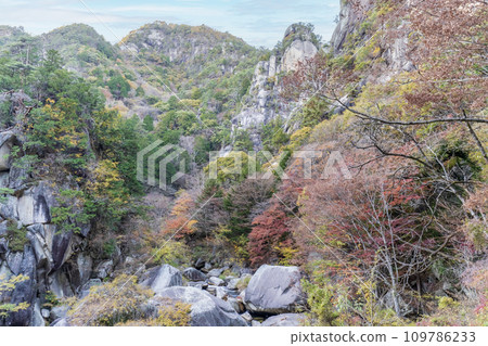 I walked along the promenade of Shosenkyo Gorge - Kakuenbo I walked along the promenade of Shosenkyo Gorge - Kakuenbo 109786233
