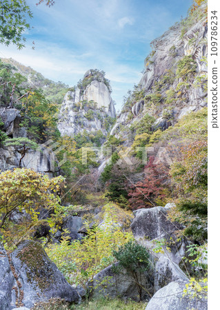 I walked along the promenade of Shosenkyo Gorge - Kakuenbo I walked along the promenade of Shosenkyo Gorge - Kakuenbo 109786234