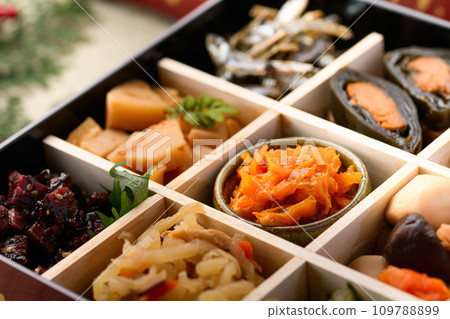 Osechi dish sea urchin jellyfish Osechi dish sea urchin jellyfish 109788899