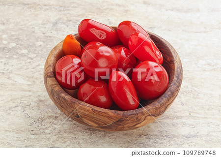 Marinated red tomato - pickled vitamins Marinated red tomato - pickled vitamins 109789748