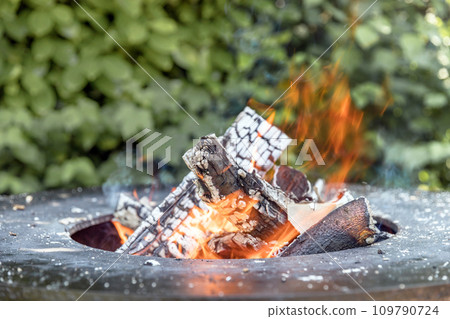 Bonfire close up 109790724