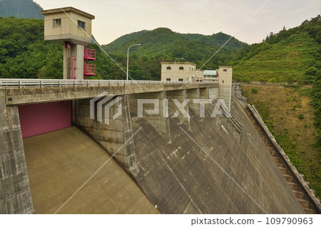 Embankment of Irihata Dam Embankment of Irihata Dam 109790963