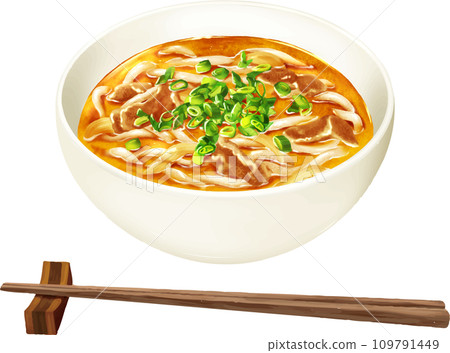 curry udon noodles japanese food udon 109791449
