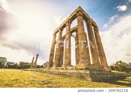 Temple of Olympian Zeus at Athens 109792238